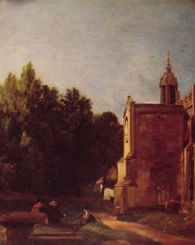 John Constable : A Church Porch